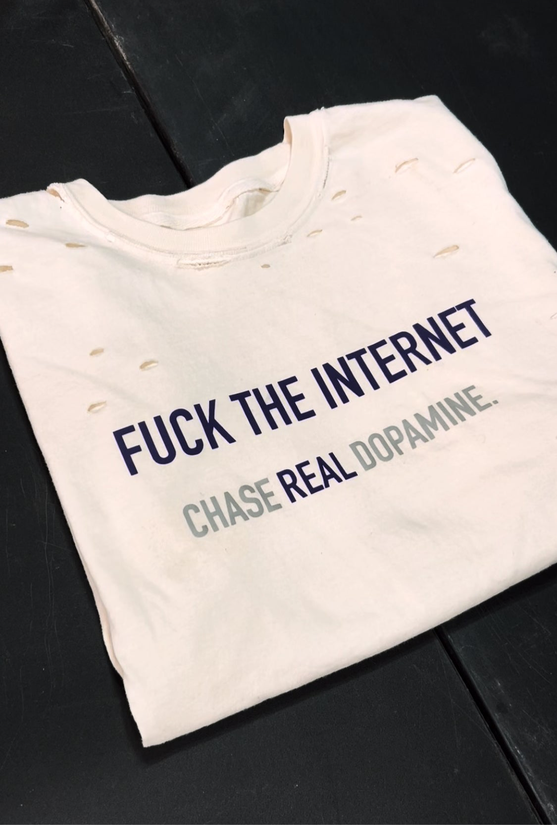 FUCK THE INTERNET PREMIUM (STATEMENT TEE)